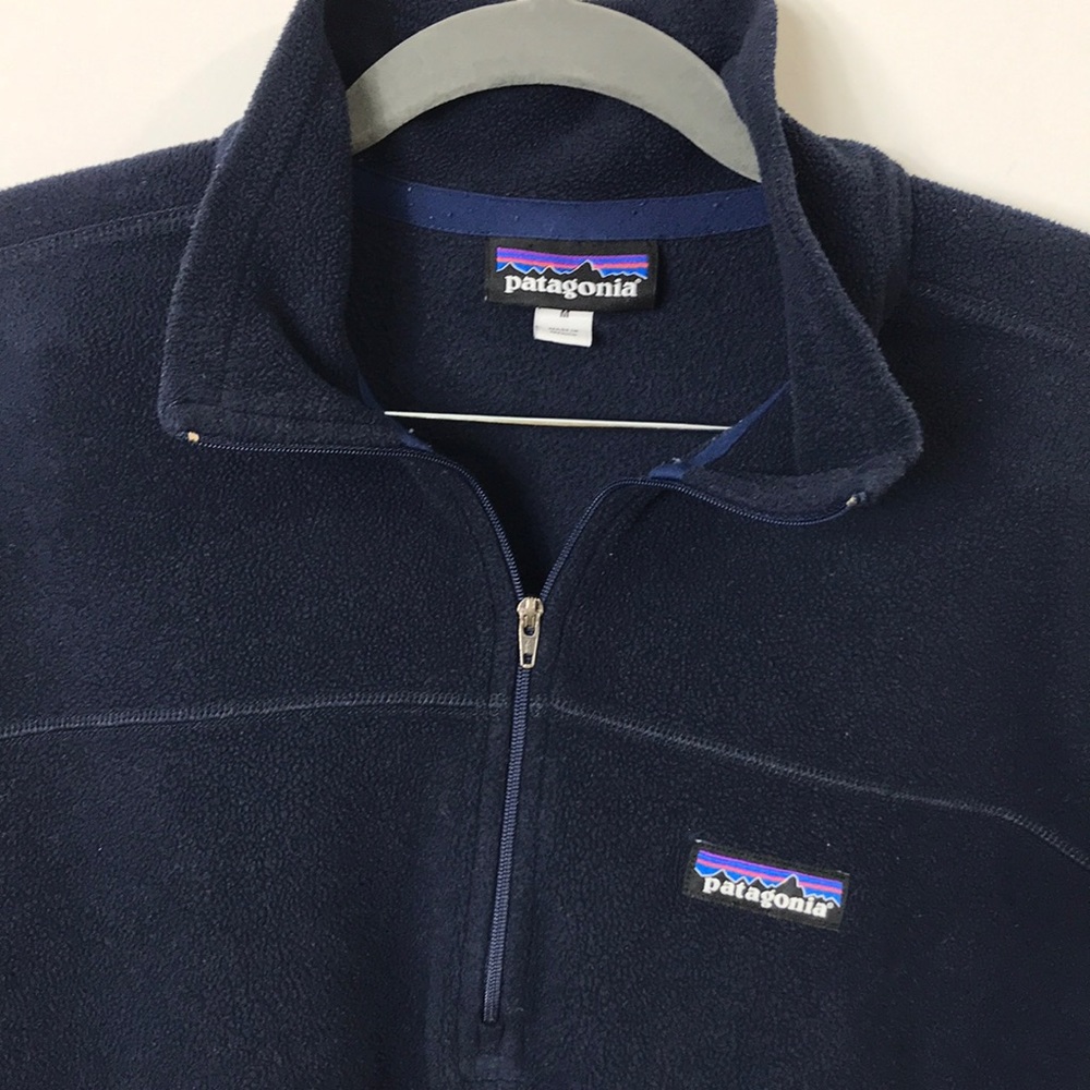 Patagonia Men’s Sweater size Medium Blue - Picture 3 of 5